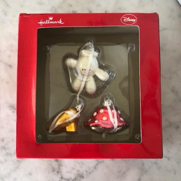 DISNEY Hallmark Special 85th Anniversary Minnie Mouse Glass Blown Orname… - Picture 14 of 15